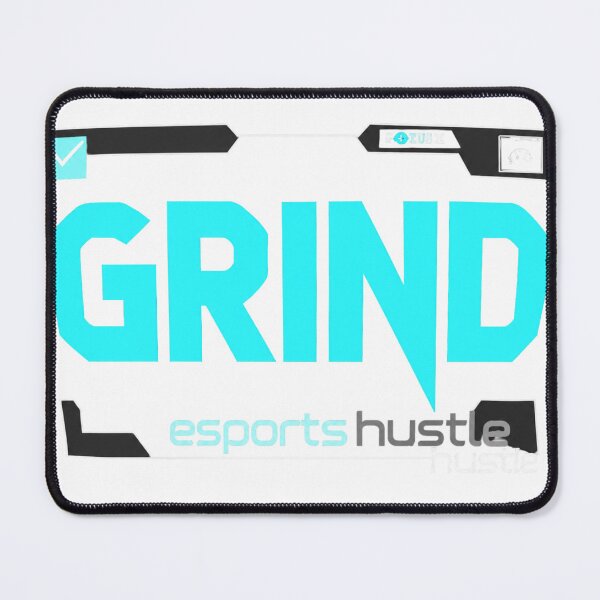 Item preview, GRIND Esports Hustle- Futuristic Gaming Typography designed and sold by LC&LCPlatform.