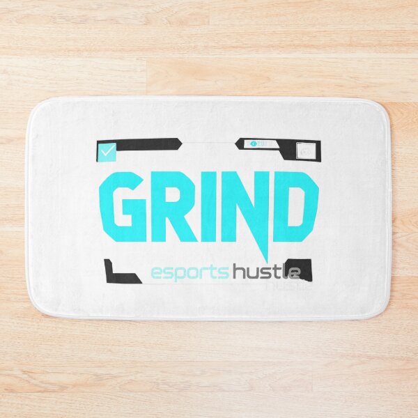 Item preview, GRIND Esports Hustle- Futuristic Gaming Typography  designed and sold by LC&LCPlatform.