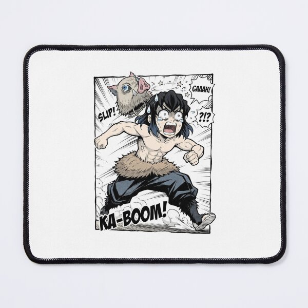 Item preview, Scared Inosuke - Funny Demon Slayer Design designed and sold by FreakToons.