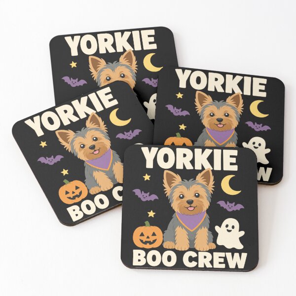 Item preview, Yorkie Boo Crew Halloween Design for Yorkshire Terrier Owners designed and sold by DreamLayerStudio.