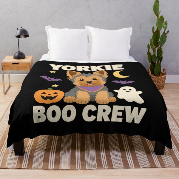Item preview, Yorkie Boo Crew Halloween Design for Yorkshire Terrier Owners designed and sold by DreamLayerStudio.