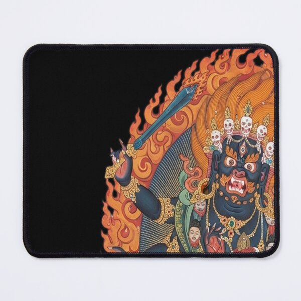 Item preview, Buddhist Painting, Six-Armed Mahakala (Restored Tibetan Artwork) designed and sold by karybaquetu10.