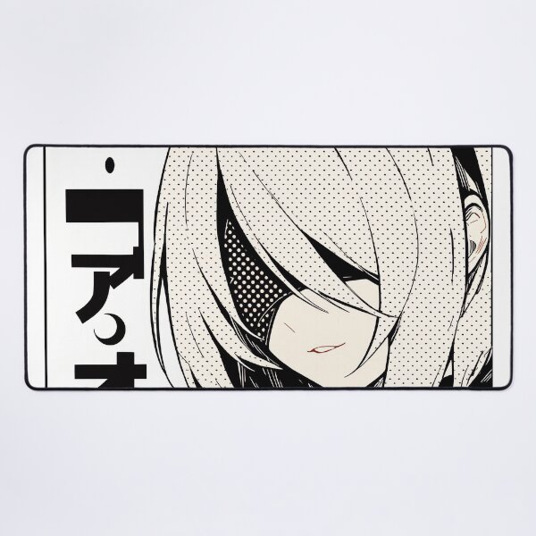 Item preview, 2B Duotone Simple White designed and sold by AnimeArsenalPrints.
