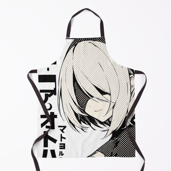 Item preview, 2B Duotone Simple White designed and sold by AnimeArsenalPrints.