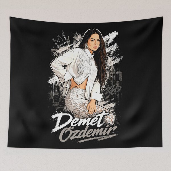 Item preview, Demet Özdemir actress designed and sold by DrFumaStone.