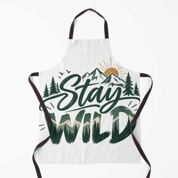 Item preview, Stay Wild Mountain Adventure Vintage Outdoor Nature Graphic Tee designed and sold by TM DESIGNS AND MORE.