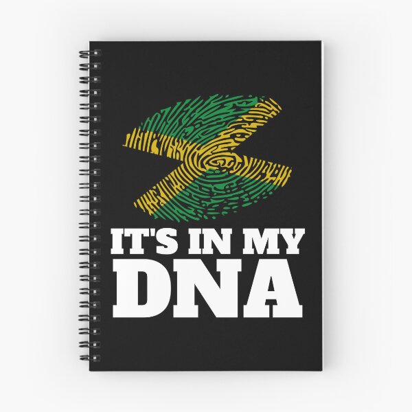 Item preview, It's in My DNA Jamaican Fingerprint designed and sold by RastaColors.