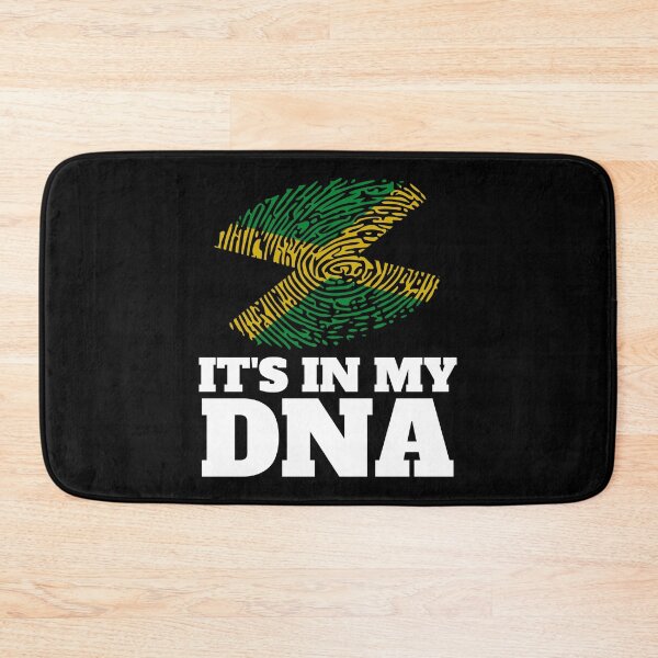 Item preview, It's in My DNA Jamaican Fingerprint designed and sold by RastaColors.