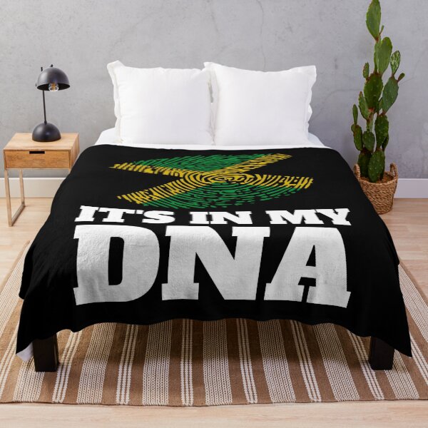 Item preview, It's in My DNA Jamaican Fingerprint designed and sold by RastaColors.