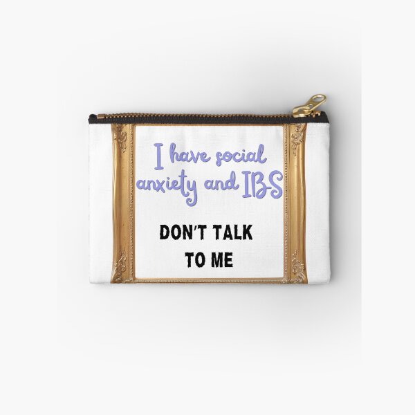 Item preview, Social Anxiety and IBS (the works) designed and sold by bernbbbern.
