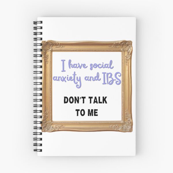Item preview, Social Anxiety and IBS (the works) designed and sold by bernbbbern.