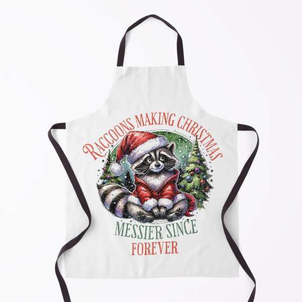 Item preview, Raccoon Christmas Making the Holidays Messier Funny Design designed and sold by FuzionRaptor.