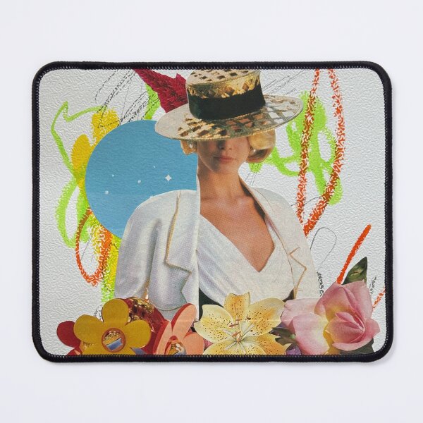 Item preview, Woman in Hat with Floral Motif designed and sold by veraD58.
