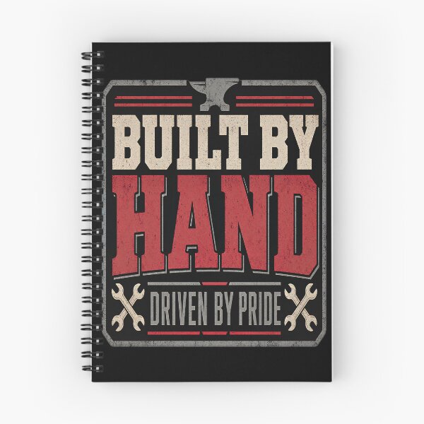 Item preview, Built By Hand Driven By Pride Auto Worker designed and sold by SquatchPrintsCo.