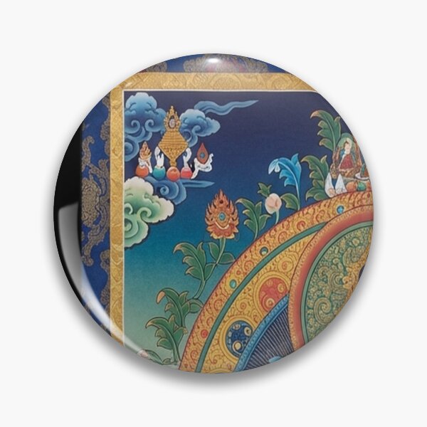 Item preview, Green Tara On Lotus Throne - Buddhist Thangka designed and sold by karybaquetu10.
