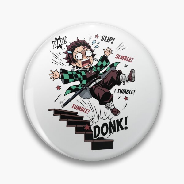 Item preview, Tanjiro Falling - Comic Design from Demon Slayer designed and sold by FreakToons.