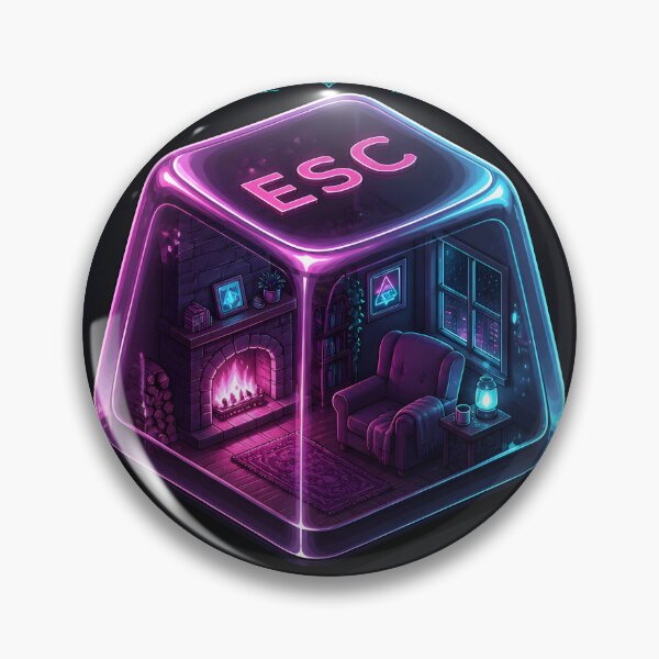 Item preview, Escape Protocol Artisan Keycap Mechanical Keyboard designed and sold by ThirdShiftLab.