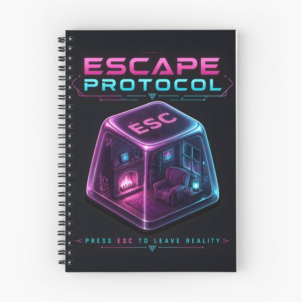 Item preview, Escape Protocol Artisan Keycap Mechanical Keyboard designed and sold by ThirdShiftLab.