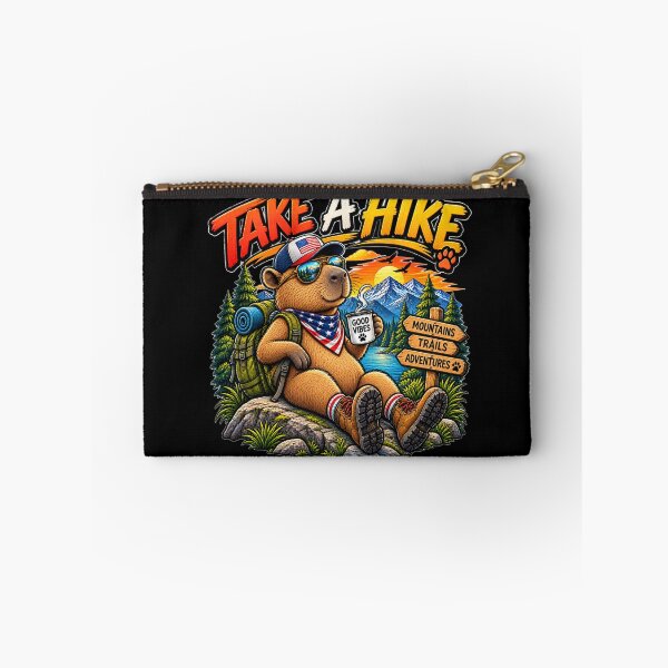 Item preview, Take a Hike Capybara – Funny Hiking & Outdoor Adventure Design designed and sold by HubCreates.