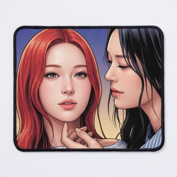 Item preview, ML Gentle Stare Thai GL Lgbtq+ Comic Book Art Home Wall Decor Print Poster Pride TV Series Movie designed and sold by Mind Space.