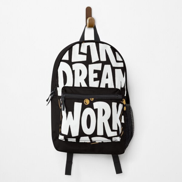 Item preview, Work Hard Dream Big - Vintage Retro Typography Quote designed and sold by UniqYou.