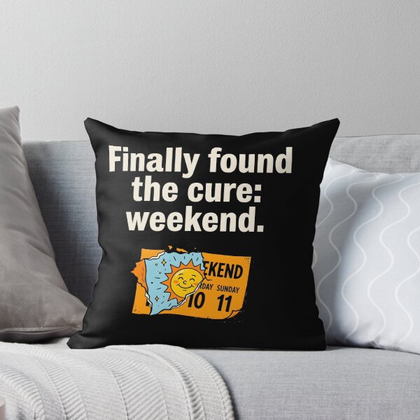 Item preview, Cure Weekend designed and sold by Brain Fog Lab.