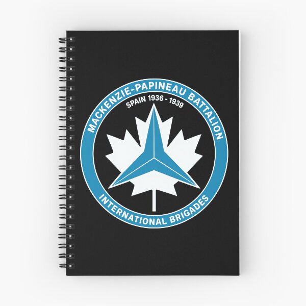 Item preview, Mackenzie Papineau Battalion International Brigades Antifascist Emblem Print designed and sold by PinUpPizzazz.