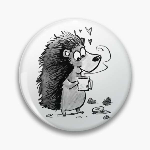 Artikelvorschau, Kaffee mit einem Igel entworfen und verkauft von Grasdal.