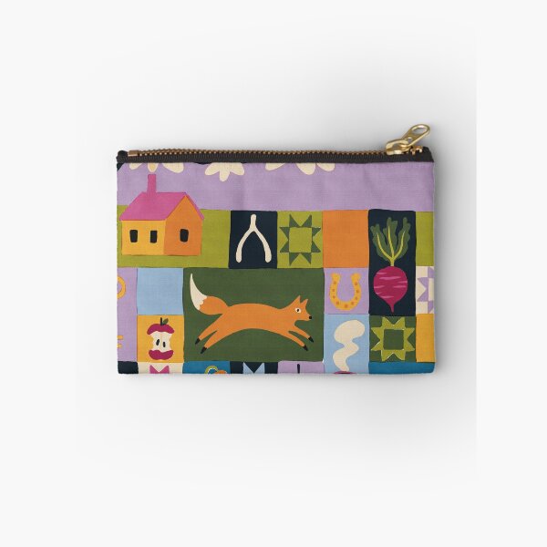 Item preview, Folk Art Landscape designed and sold by KitschByKate.