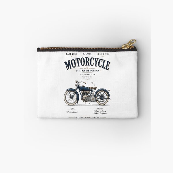 Item preview, 1928 W. S. Harley Motorcycle Patent – Vintage Motorcycle Art Inspired by the Original Patent Art designed and sold by thepatentstudio.