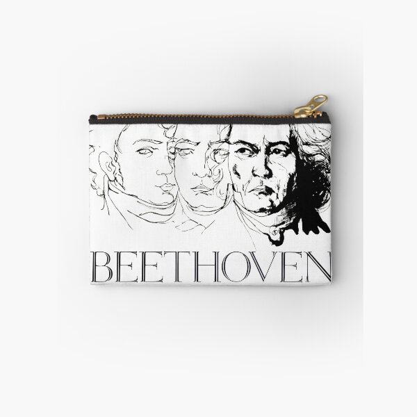 Item preview, Ludwig van Beethoven Portraits Vintage Classical Music Collage designed and sold by TheGreatGildy.