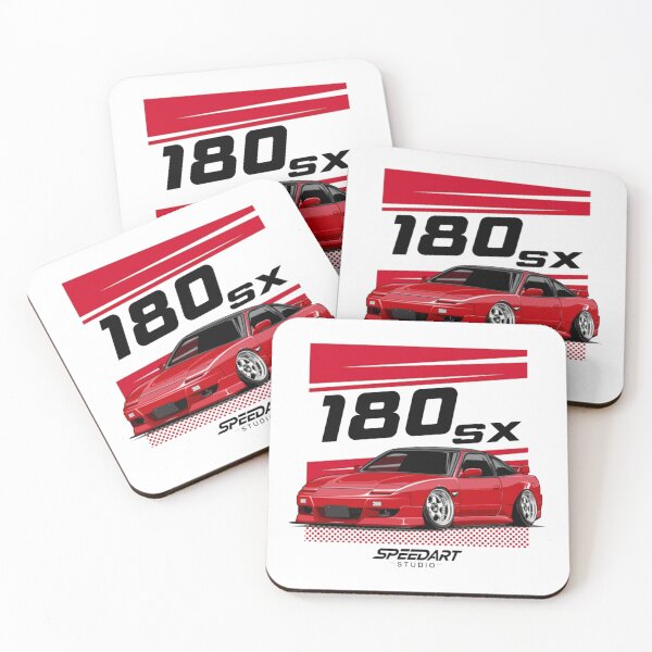Item preview, Retro Red 180SX - Street Legend T-Shirt designed and sold by EvaEllister.