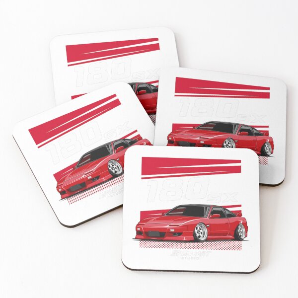 Item preview, Retro Red 180SX - Street Legend T-Shirt designed and sold by EvaEllister.