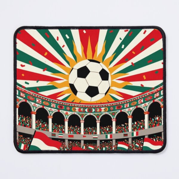 Item preview, Mexico Soccer Celebration Stadium Crowd Art designed and sold by Nexus Space.