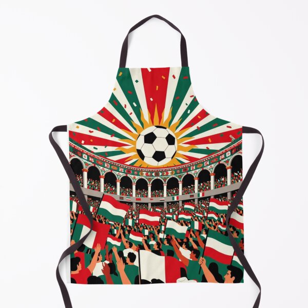 Item preview, Mexico Soccer Celebration Stadium Crowd Art designed and sold by Nexus Space.