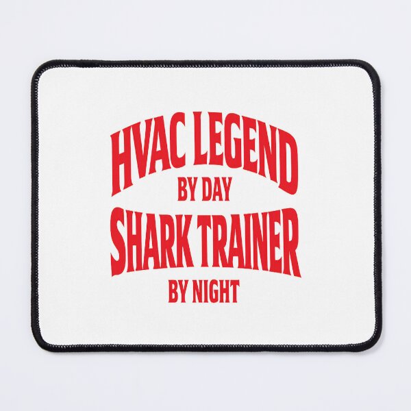 Item preview, HVAC Legend By Day, Shark Trainer By Night - HVAC Humor Design designed and sold by FrozenHeat97.