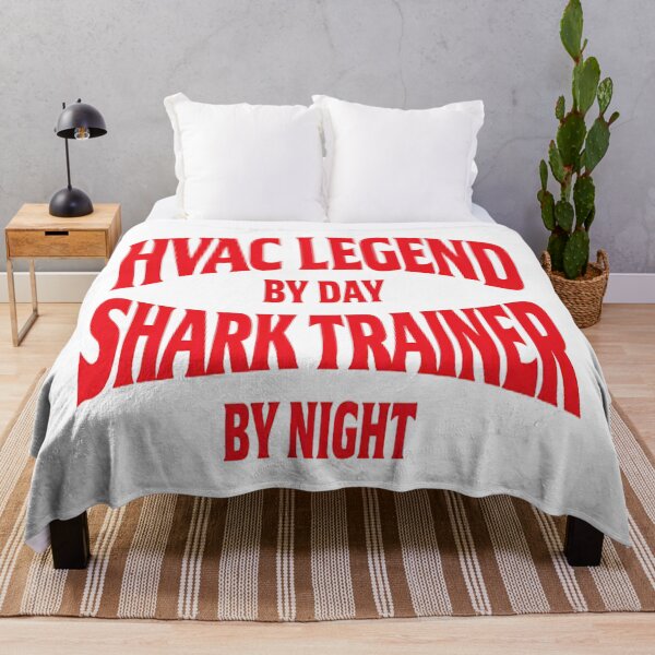 Item preview, HVAC Legend By Day, Shark Trainer By Night - HVAC Humor Design designed and sold by FrozenHeat97.
