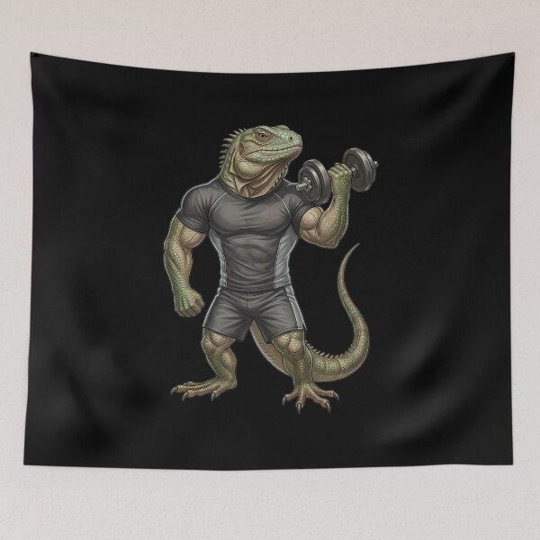 Item preview, Lizard does fitness designed and sold by ReneMM.