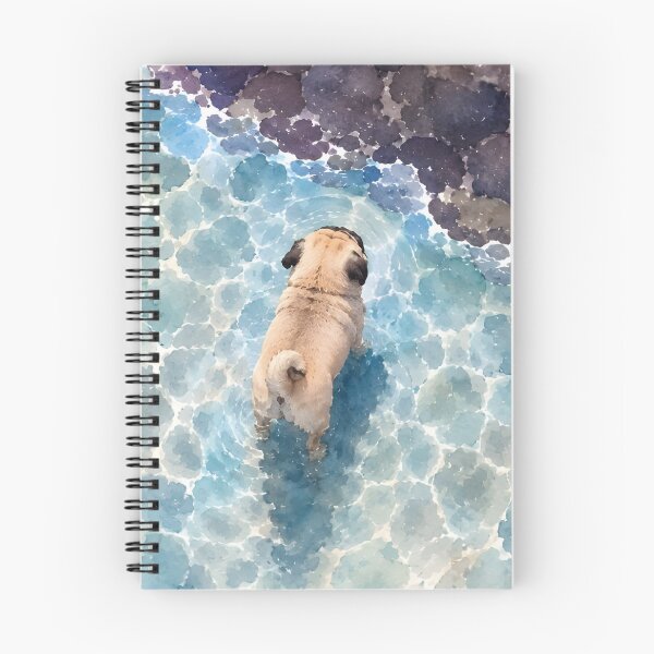 Item preview, Cute Pug Watercolor Portrait – Dog designed and sold by Petsthetic.