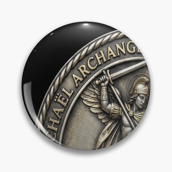 Item preview, Saint Michael Archangel Medal, St Michael Archangel designed and sold by leslygelbq.