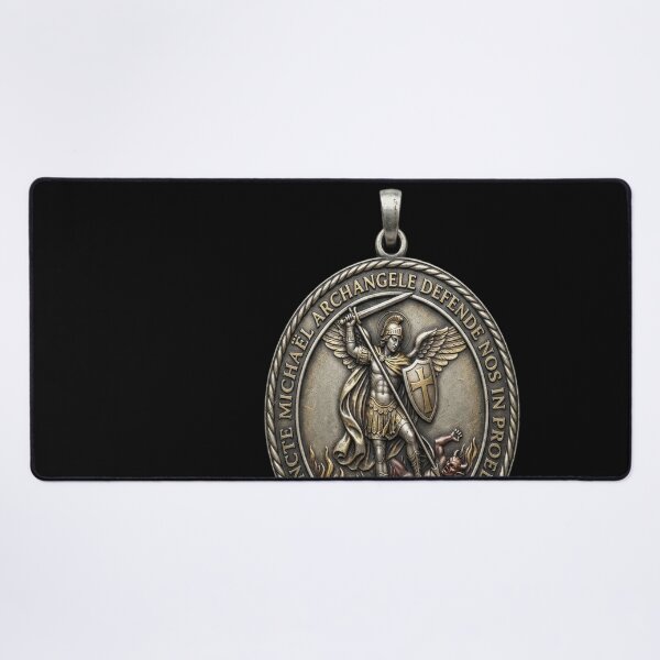 Item preview, Saint Michael Archangel Medal, St Michael Archangel designed and sold by leslygelbq.