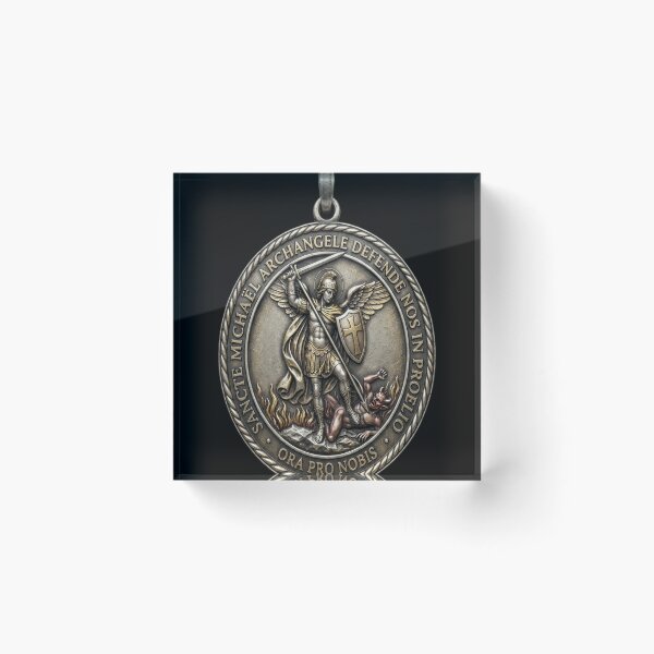 Item preview, Saint Michael Archangel Medal, St Michael Archangel designed and sold by leslygelbq.