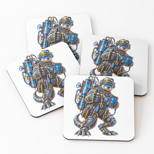 Item preview, Steel Otter – Water Treatment Technician | Mechanical Animal designed and sold by SteelCoat Studio.