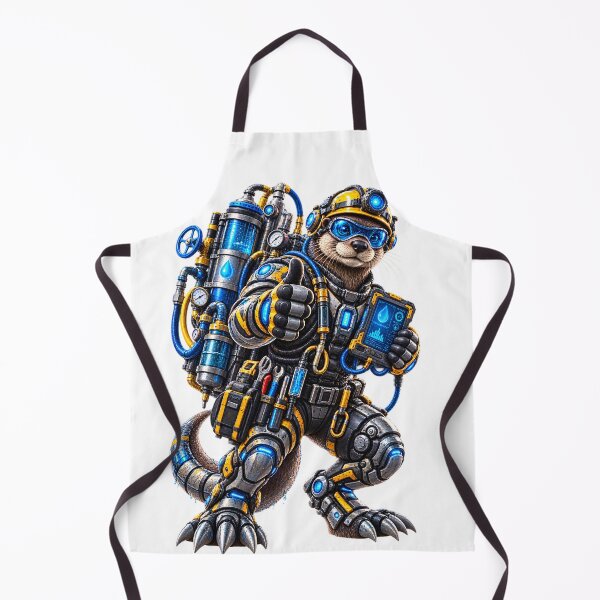 Item preview, Steel Otter – Water Treatment Technician | Mechanical Animal designed and sold by SteelCoat Studio.