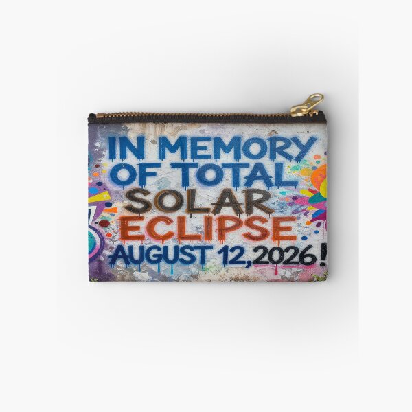 Item preview, For Astronomy Lover In Graffiti Style TOTAL SOLAR ECLIPSE AUGUST 12,2026! designed and sold by Giulivo Store Graphic.