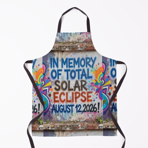 Item preview, For Astronomy Lover In Graffiti Style TOTAL SOLAR ECLIPSE AUGUST 12,2026! designed and sold by Giulivo Store Graphic.
