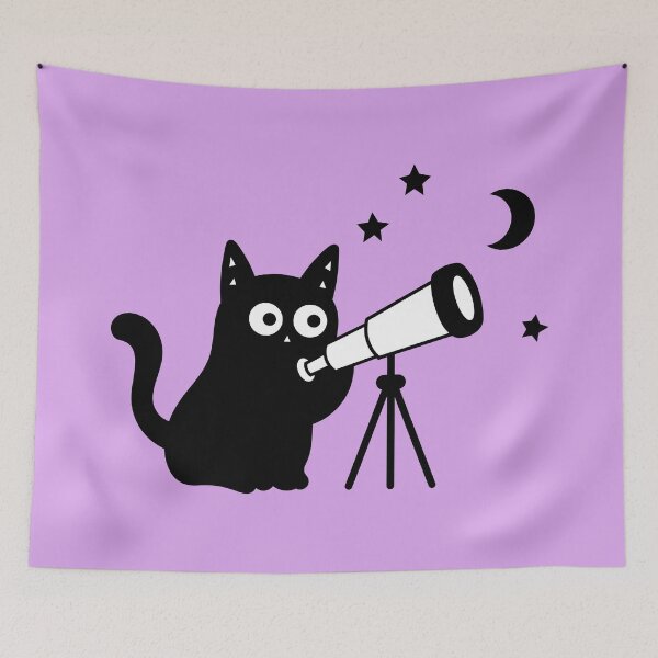 Item preview, Star Gazer Cat designed and sold by DibujandoPorfa.