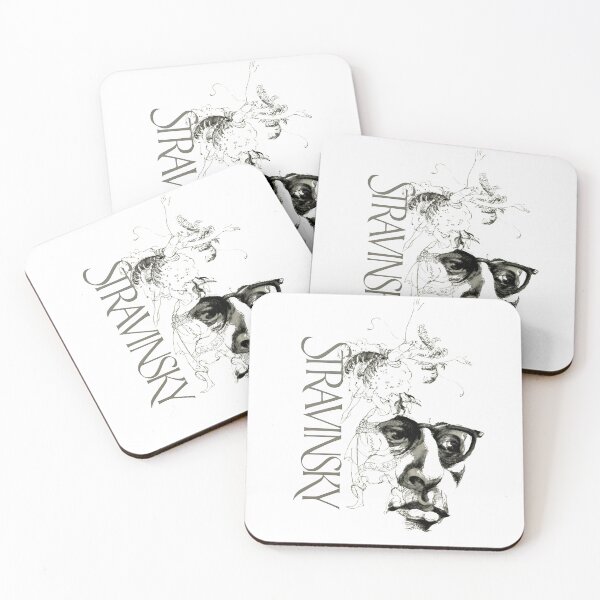Item preview, Igor Stravinsky Vintage Portrait designed and sold by TheGreatGildy.