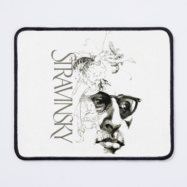 Item preview, Igor Stravinsky Vintage Portrait designed and sold by TheGreatGildy.