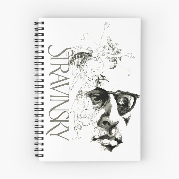 Item preview, Igor Stravinsky Vintage Portrait designed and sold by TheGreatGildy.